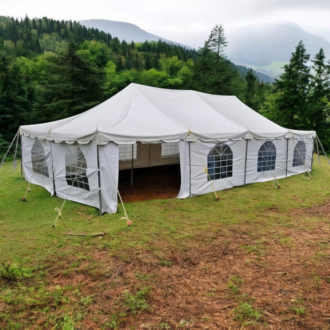 6M X 12M ULTRA BLOCK PVC POLE TENT