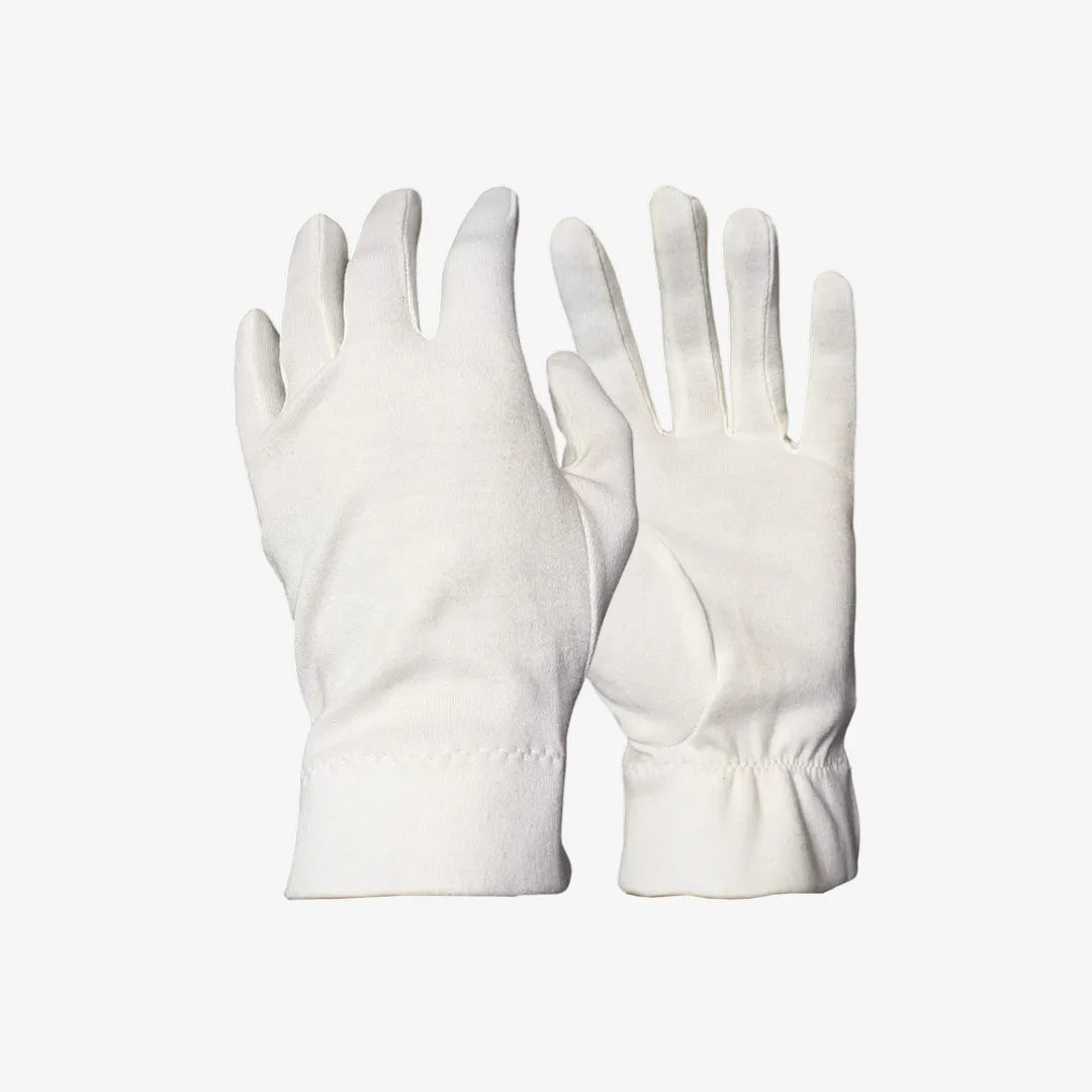 COTTON GLOVES WHITE