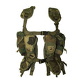 USED TACTICAL BATTLE JACKET CAMO WOODLAND