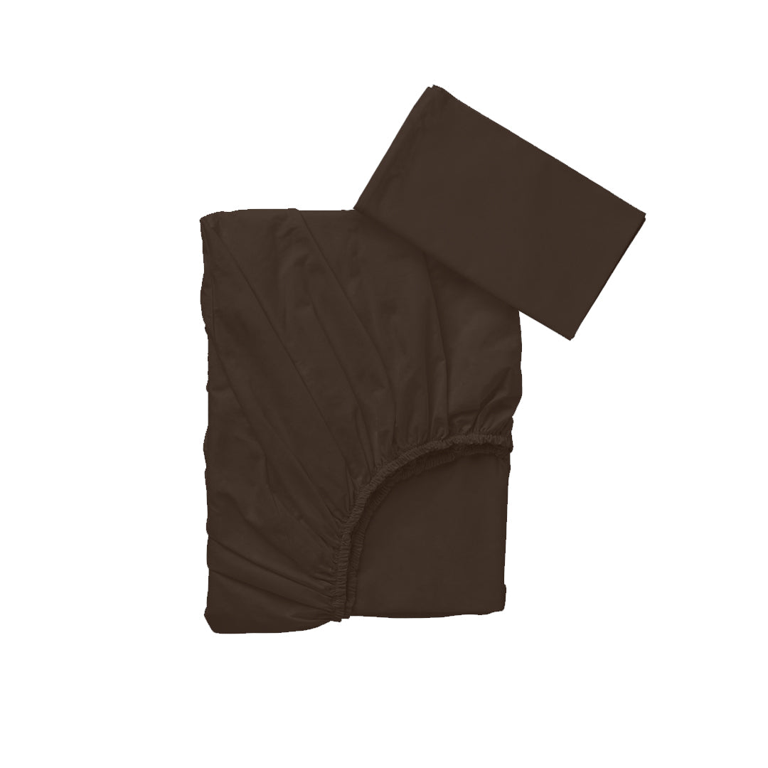 LINEN MATTRESS COVER AND PILLOW CASE SINGLE