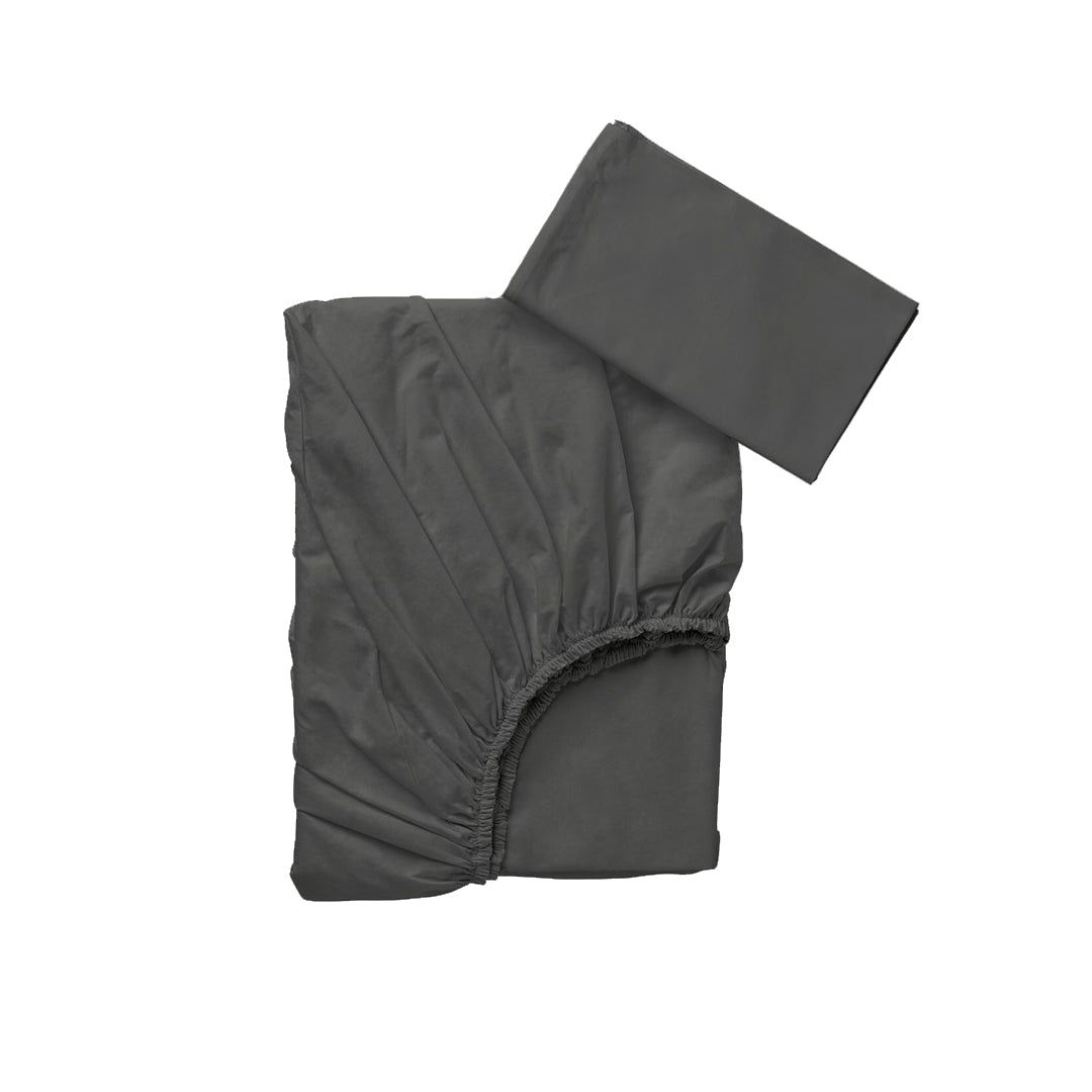 LINEN MATTRESS COVER AND PILLOW CASE SINGLE