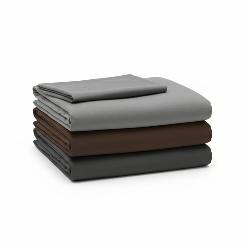 LINEN MATTRESS COVER AND PILLOW CASE SINGLE