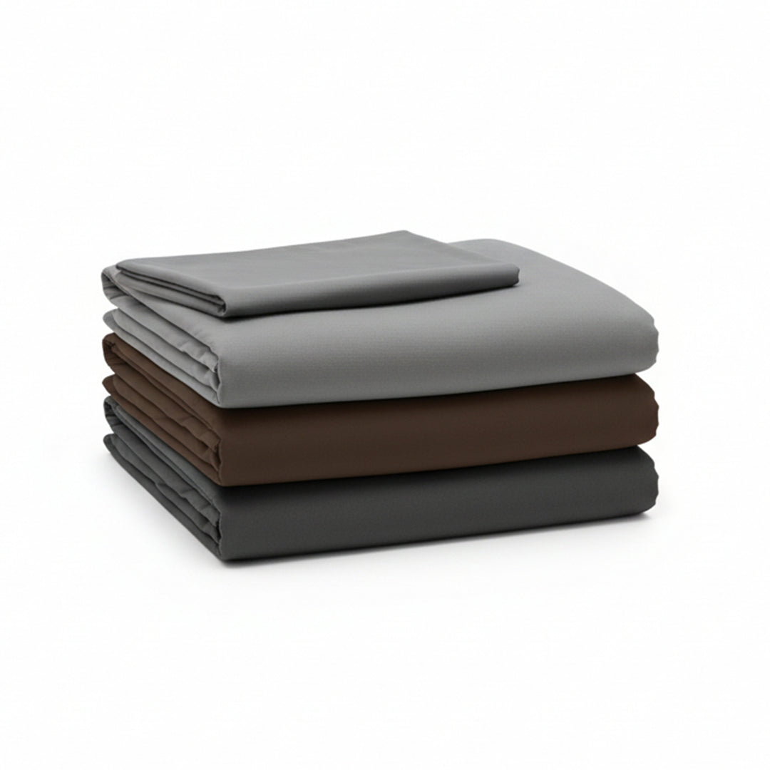 LINEN MATTRESS COVER AND PILLOW CASE SINGLE
