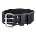 BLACK LEATHER BELT 90CM ONLY