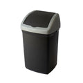 46LTR BIN FLIP TOP BLACK