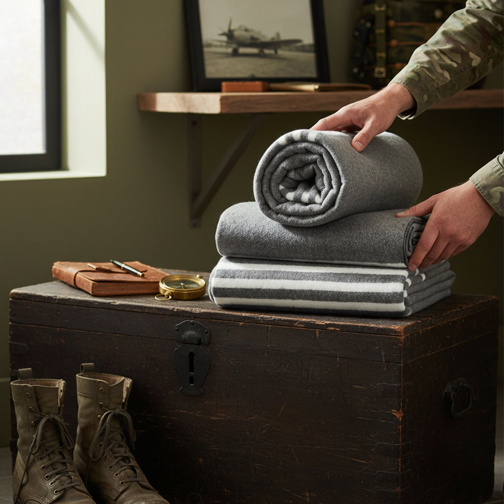 ARANDA BOXER BLANKET GREY 150 X 200CM