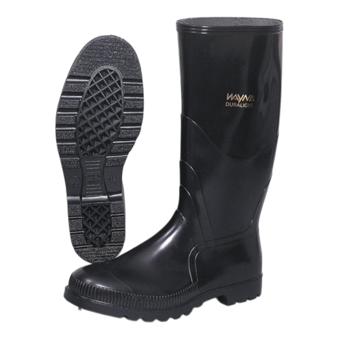 WAYNE GUMBOOTS BLACK