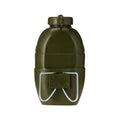 1LTR WATER BOTTLE WITH CAP PLASTIC - HDPE