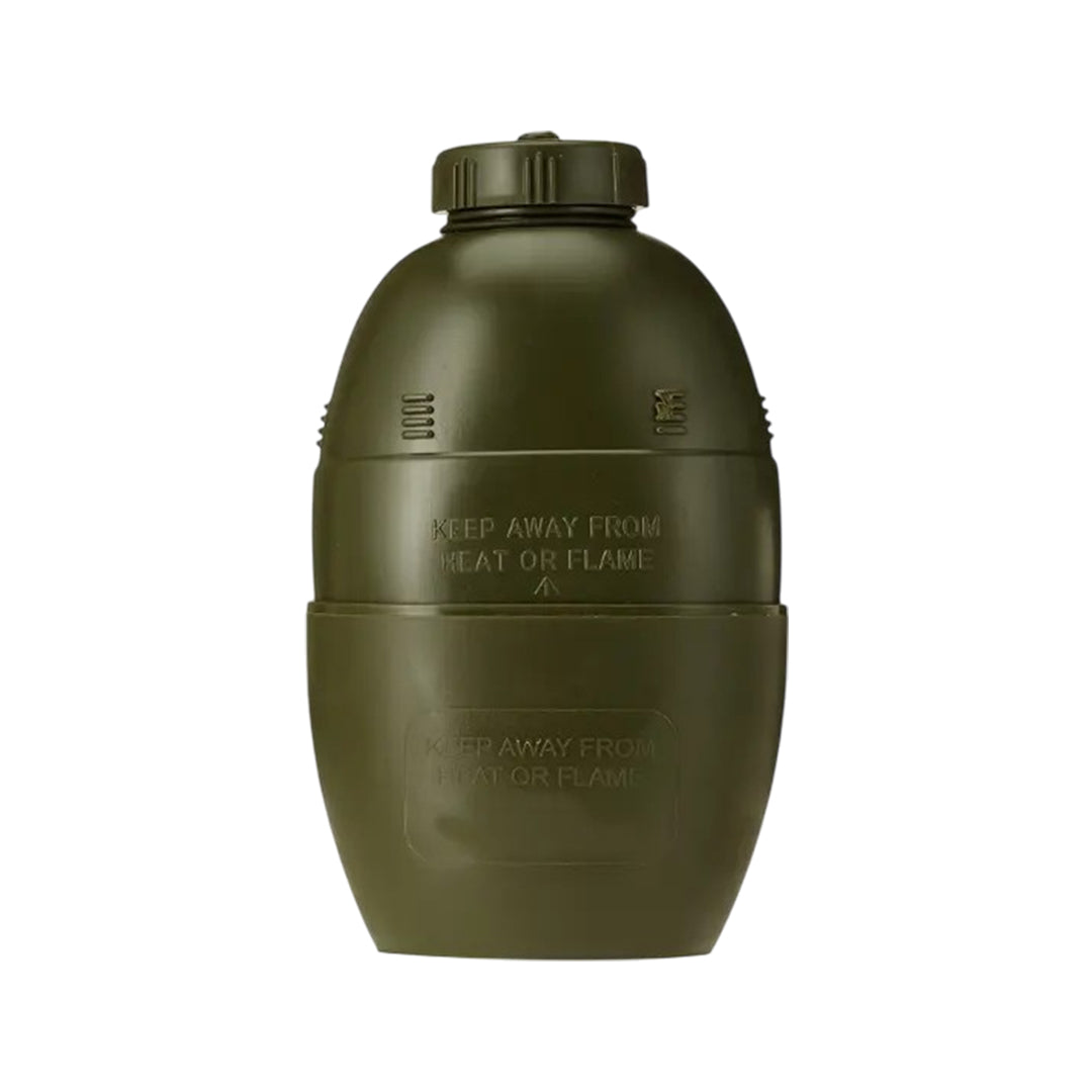1LTR WATER BOTTLE WITH CAP PLASTIC - HDPE