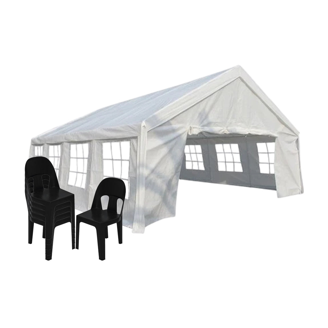 7M X 12M BUDGET FRAME TENT COMBO