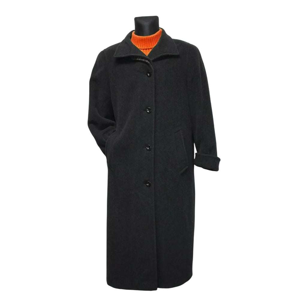 ARMY WOOL TRENCH COAT
