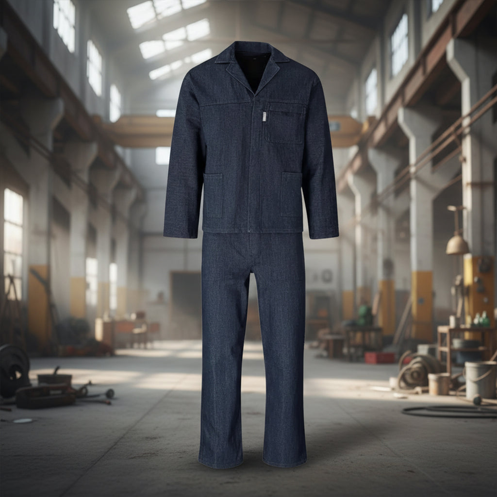 2 PIECE DENIM OVERALL