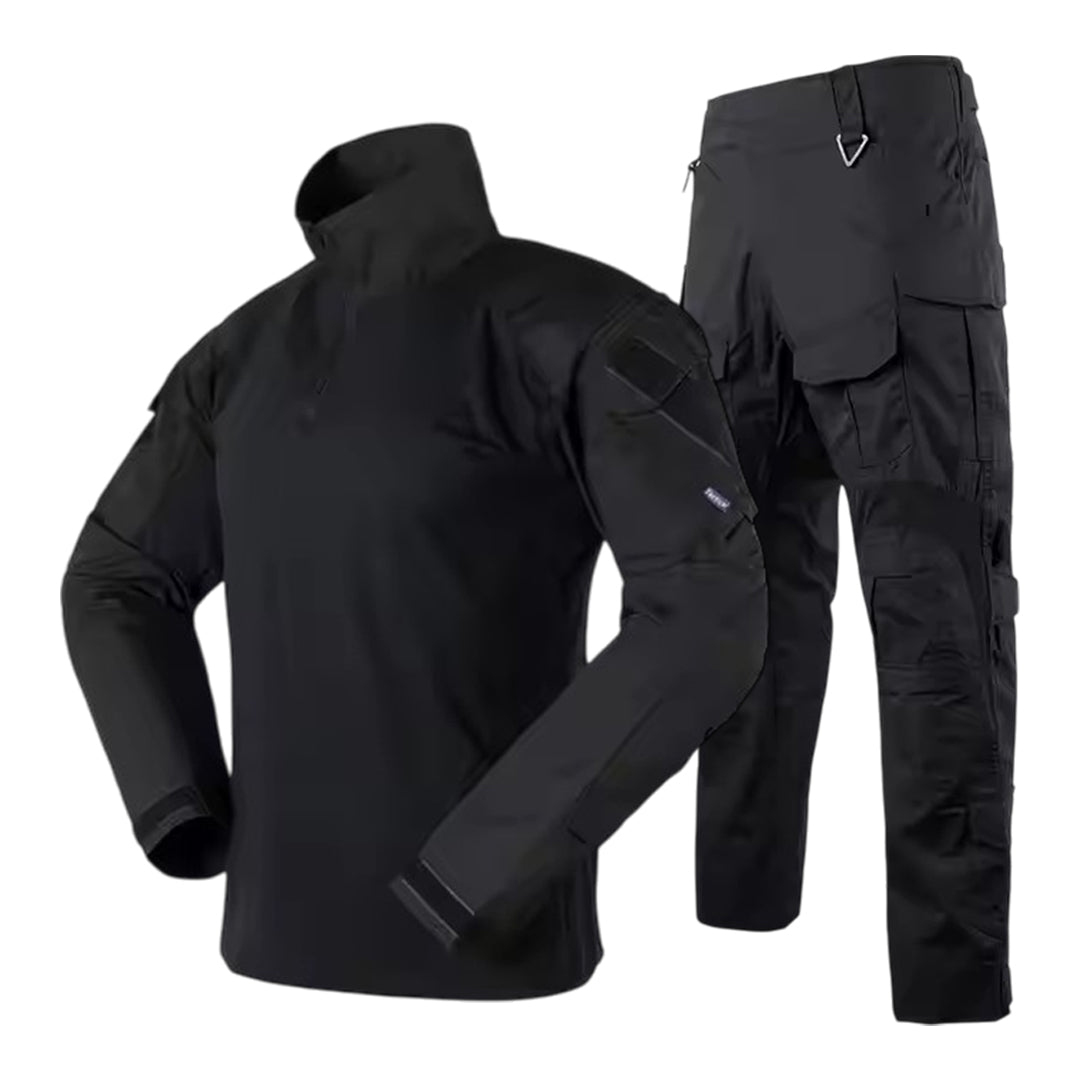 DIGITAL PLAIN BLACK FROG SUIT