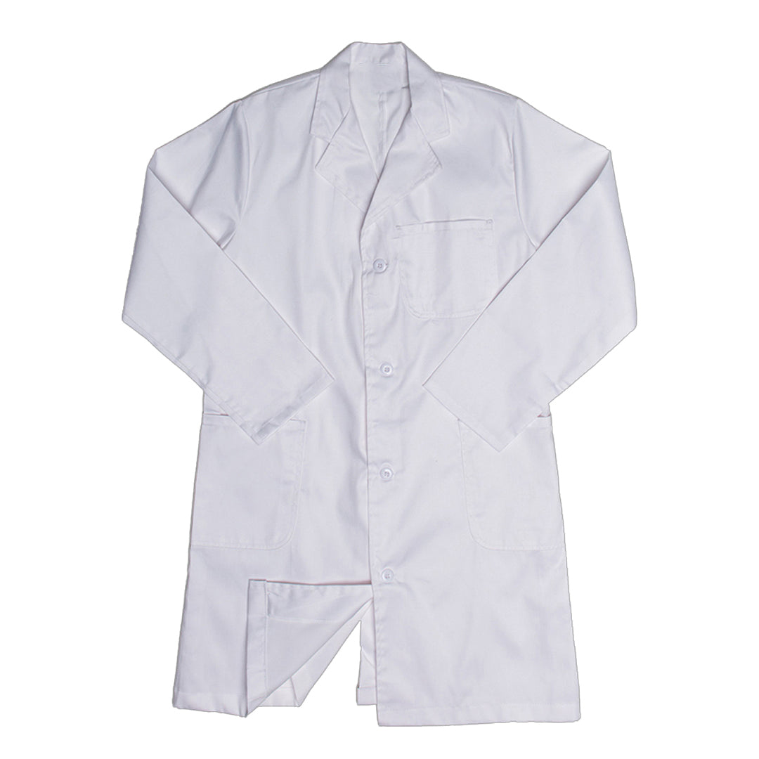1 PIECE POLY COTTON DUST COAT WHITE