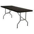 1.8M BLACK FOLDING TABLE