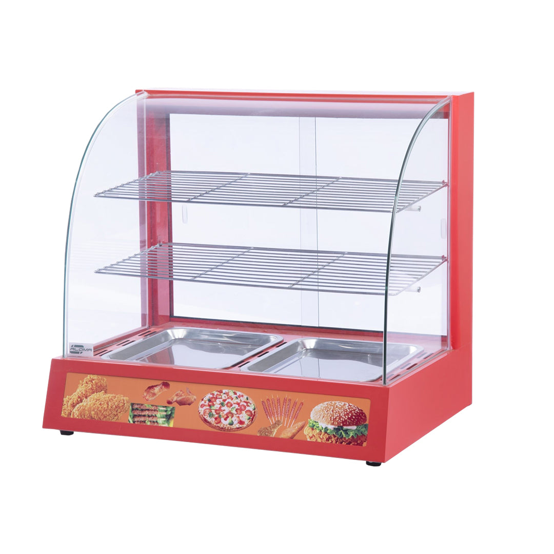 DISPLAY FOOD WARMER STAINLESS STEEL SMALL