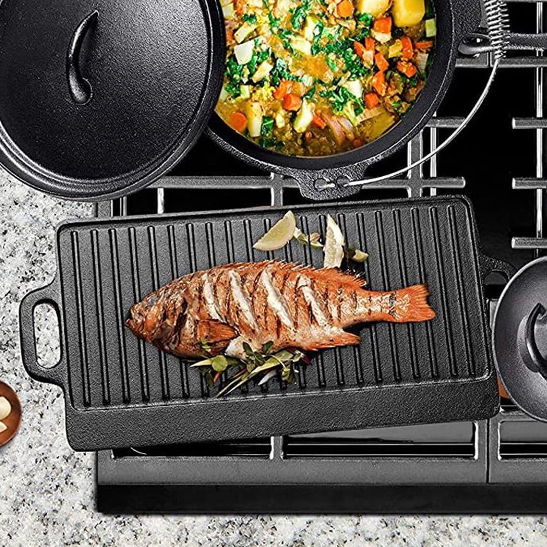 MINHAJ GRILL CAST IRON (GRIDDLE)