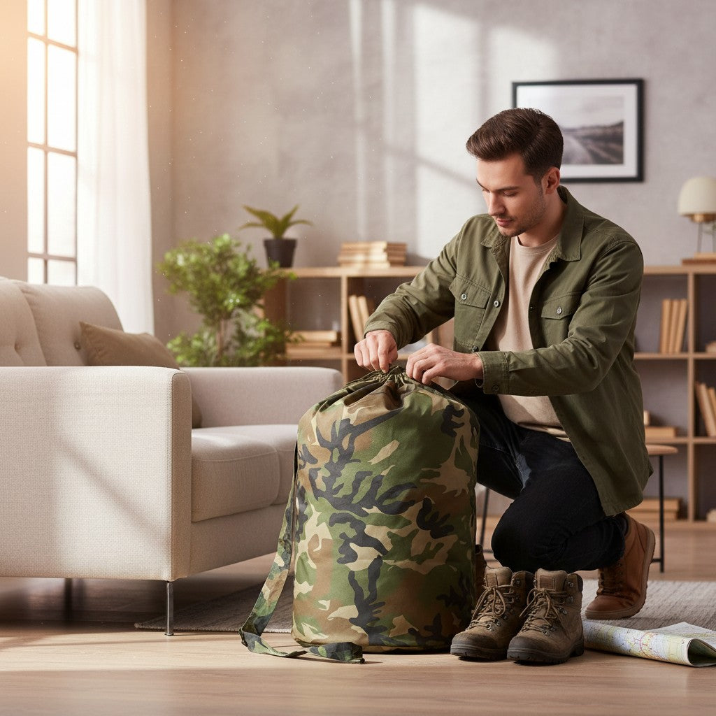 KIT CAMO DUFFLE BAG