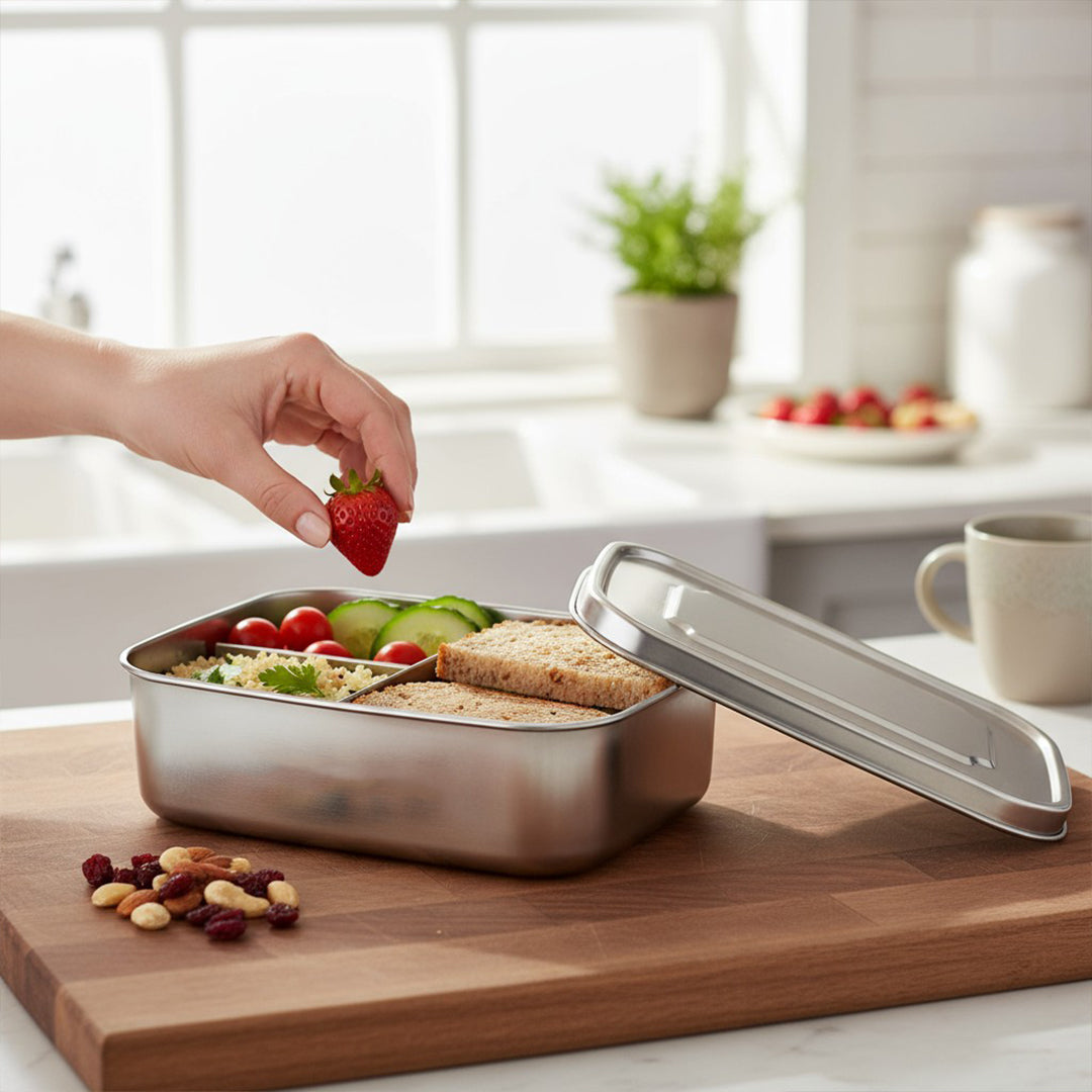 STAINLESS STEEL LUNCH BOX 1500ML