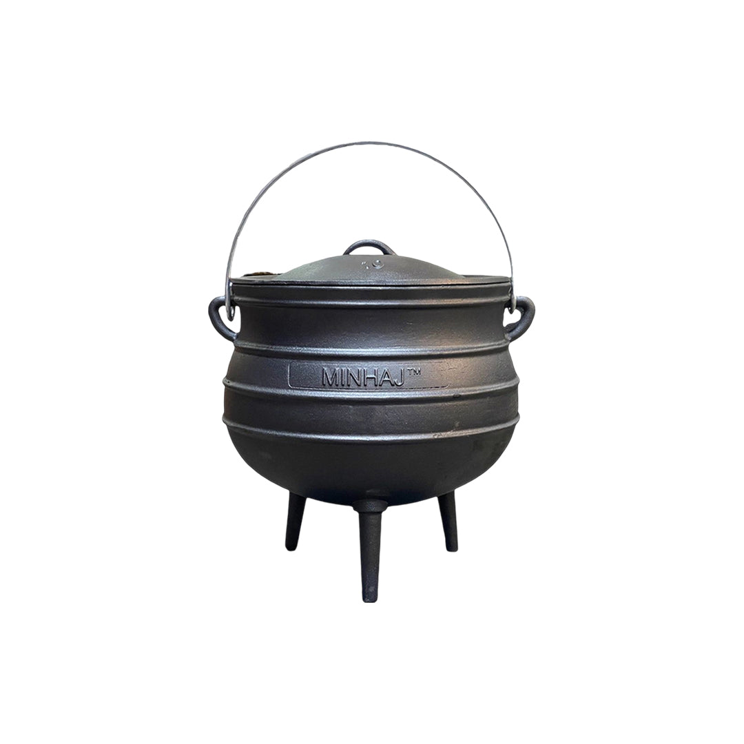 MINHAJ SIZE 1 CAST IRON POTJIE POT