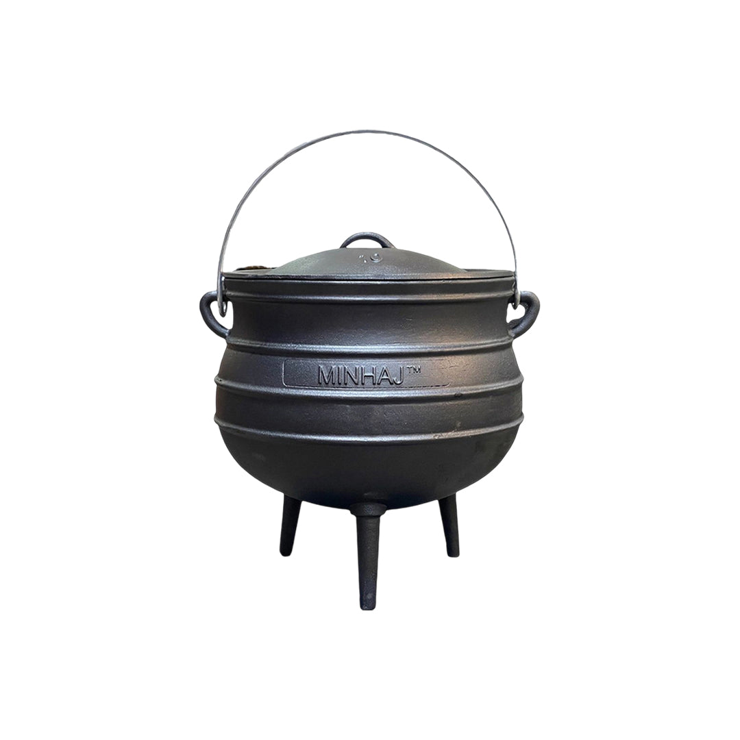 MINHAJ SIZE 2 CAST IRON POTJIE POT