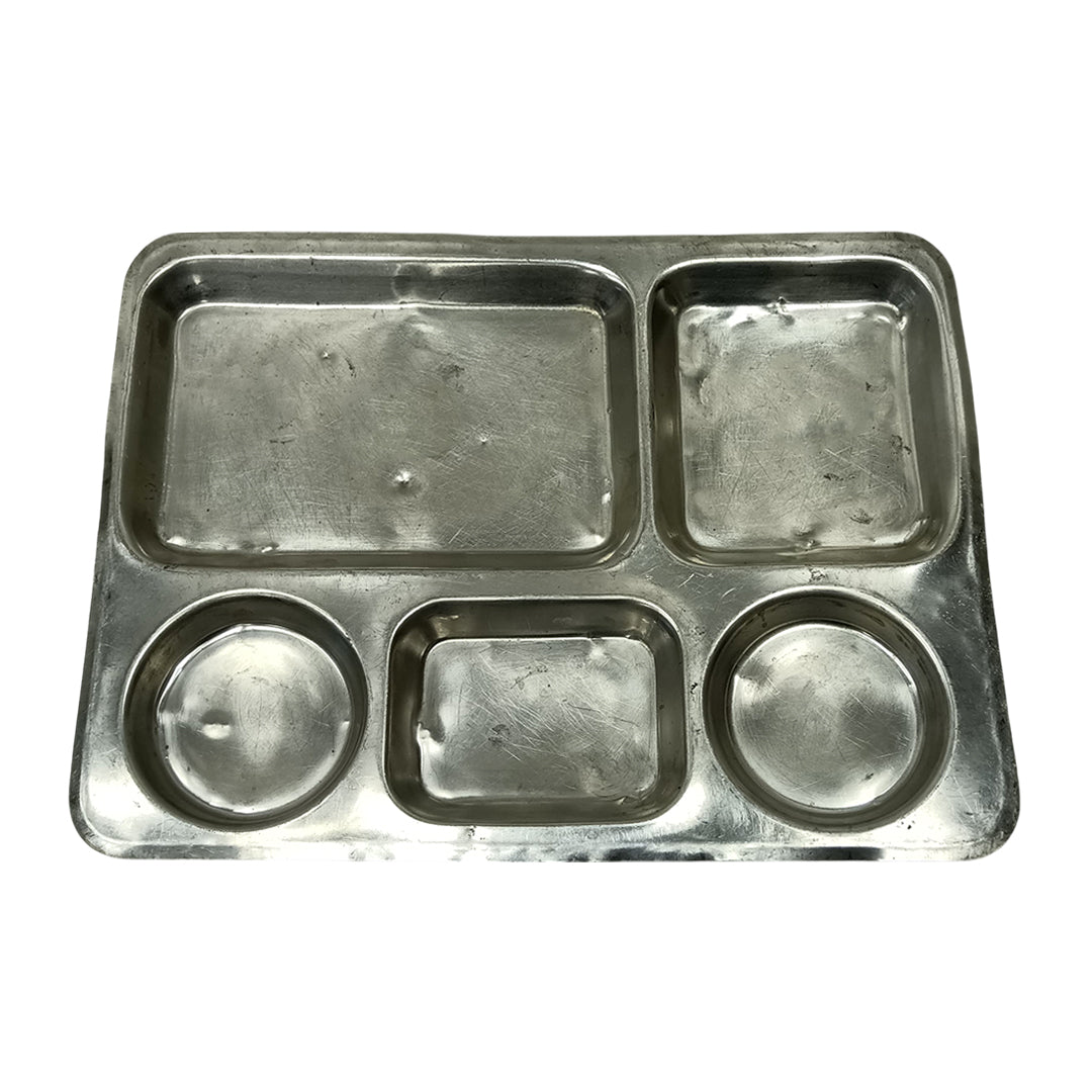 USED HEAVY DUTY ALUMINUM MESS TRAY