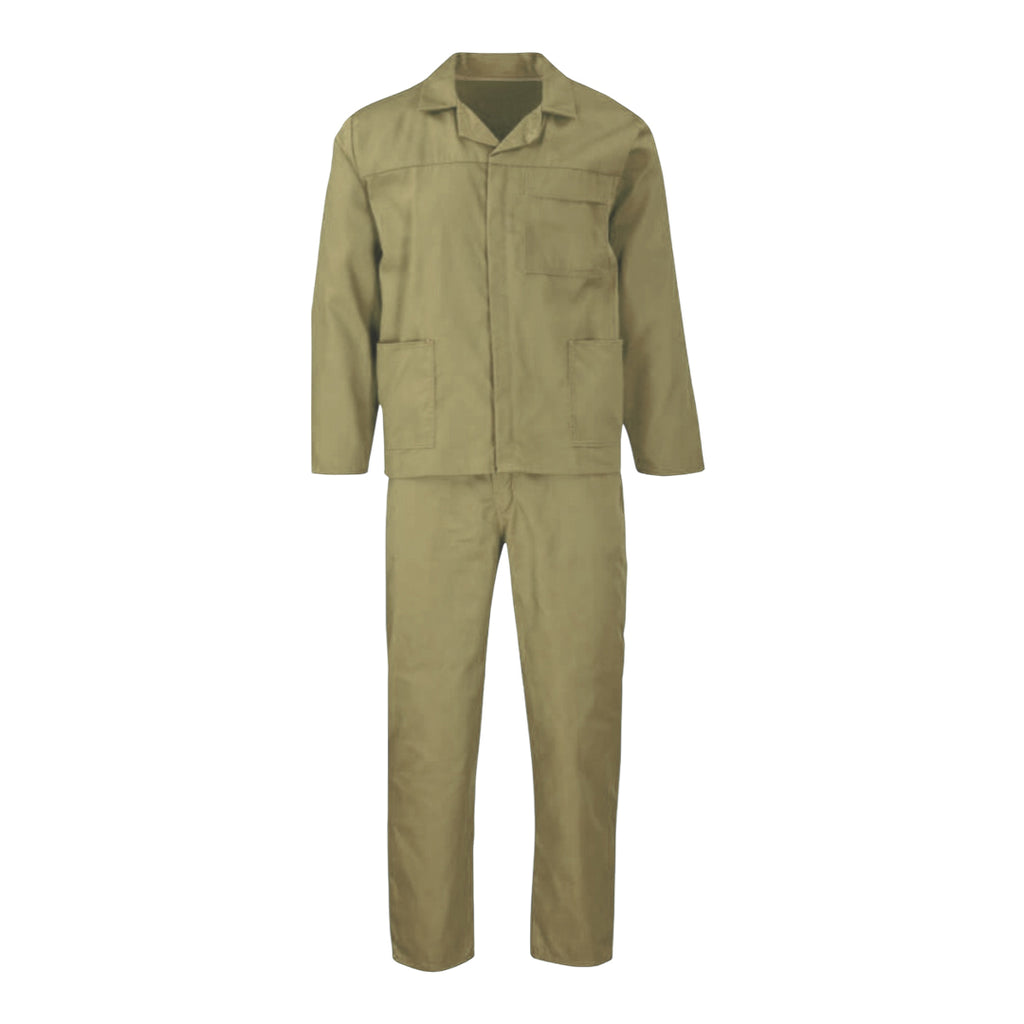 2 PIECE POLY-COTTON OVERALL