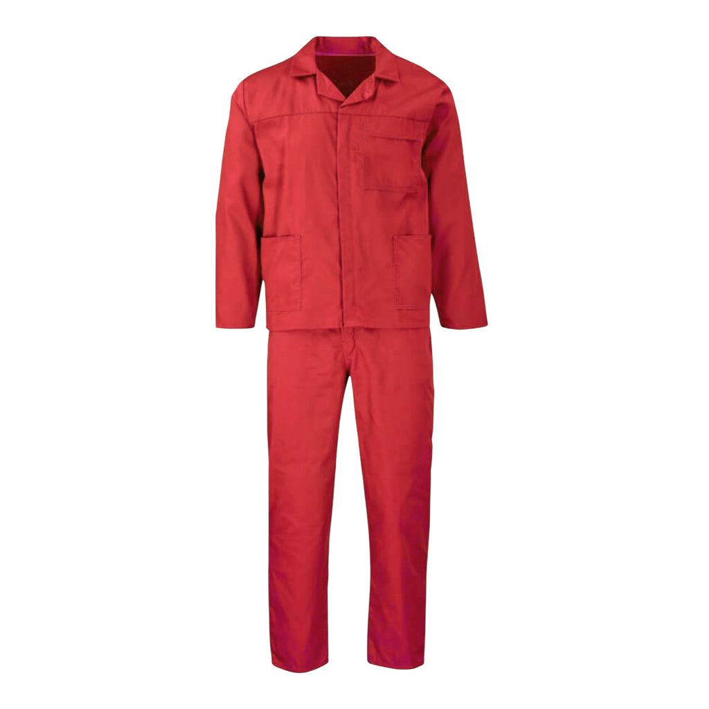 2 PIECE POLY-COTTON OVERALL