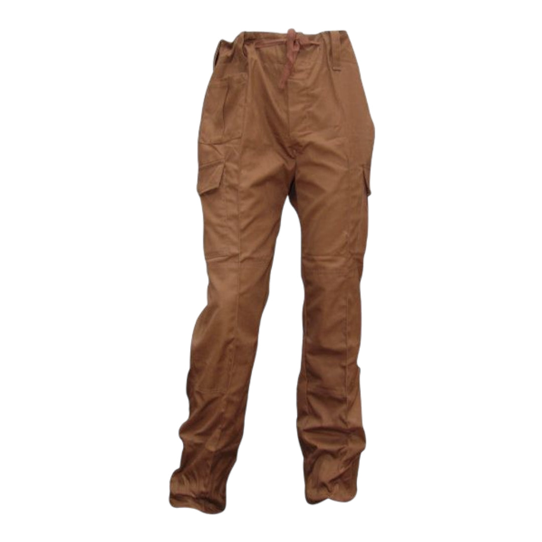 BROWN COMBAT TROUSERS