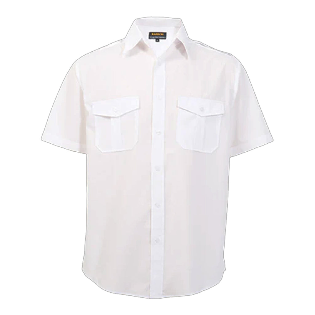 PILOT WHITE SHIRT – SHORT SLEEVE