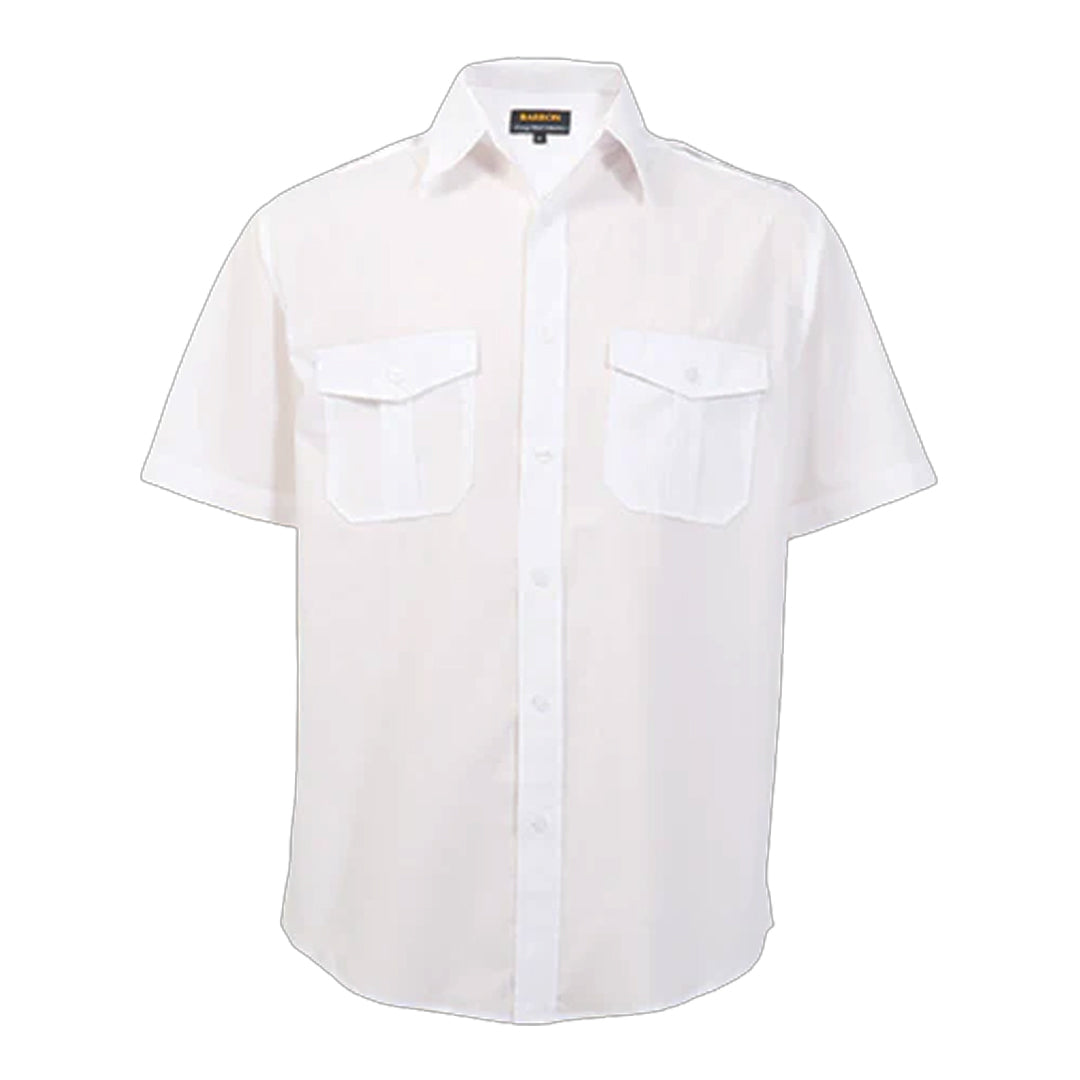 PILOT WHITE SHIRT – SHORT SLEEVE