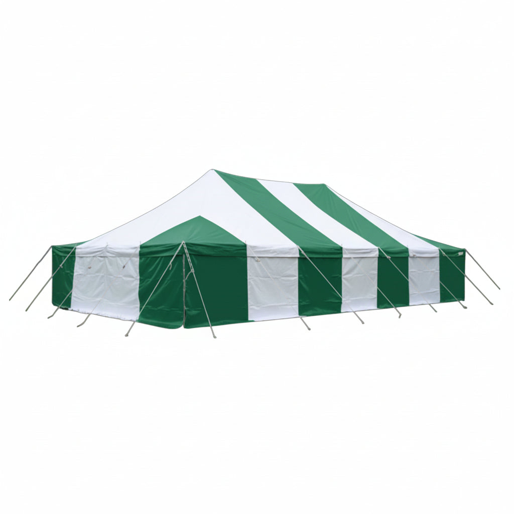 15M X 20M PVC POLE TENT WITHOUT WINDOWS
