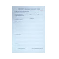 INCIDENT REPORT BOOK