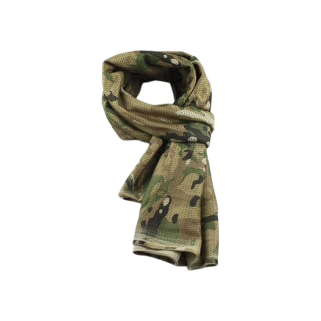 CAMOUFLAGE TACTICAL MESH BREATHBALE SCARF