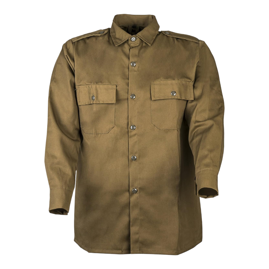 LONG SLEEVE SHIRT BROWN NEW
