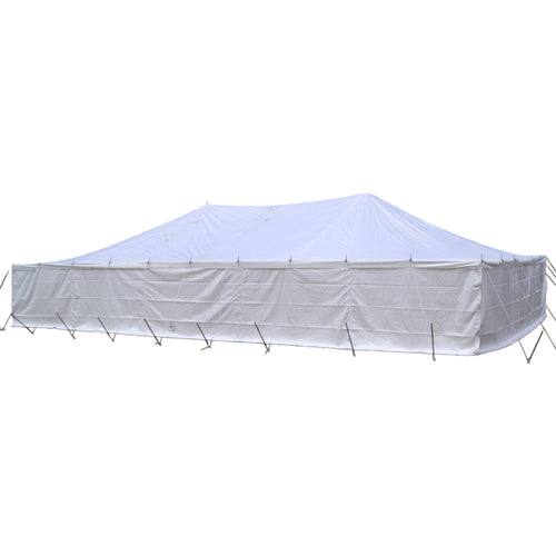 15M X 33M PVC POLE TENT WITHOUT WINDOWS