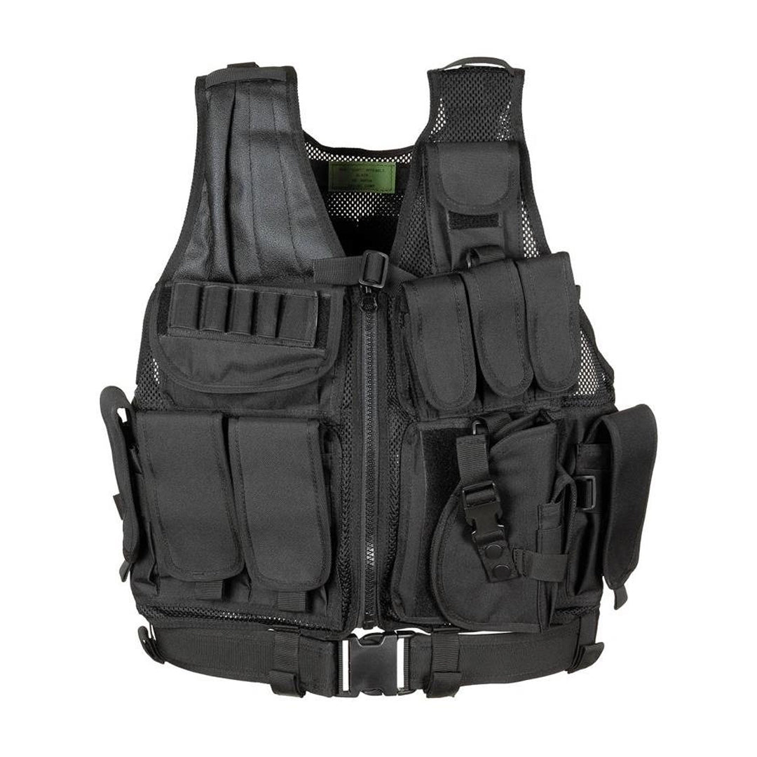 COMBAT VEST WITH HOLSTER AND BELT