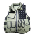 TACTICAL NYLON VEST WITH POUCHES